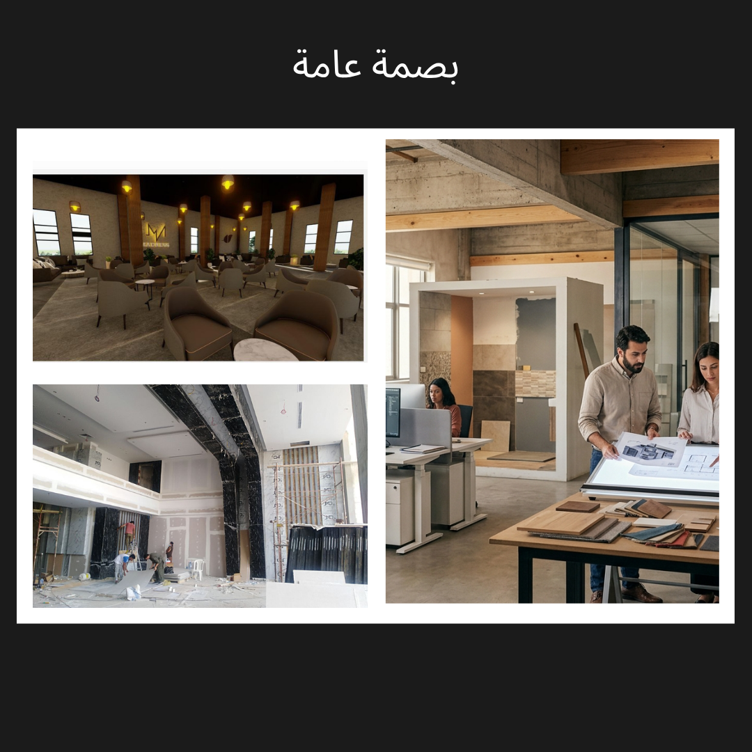التصميم والتنفيذ والترميم