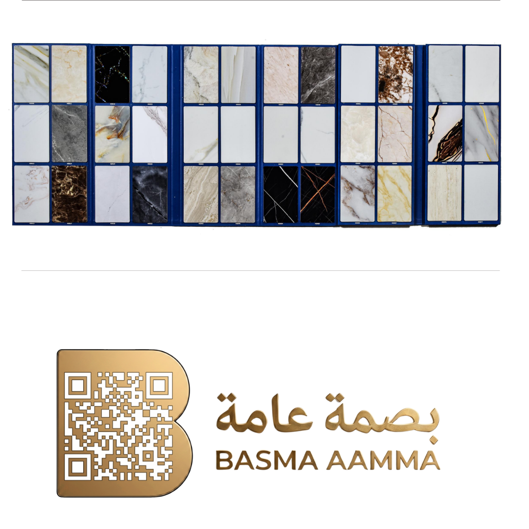 بديل الرخام اللون: الرمادي الناعم (Soft Grey)