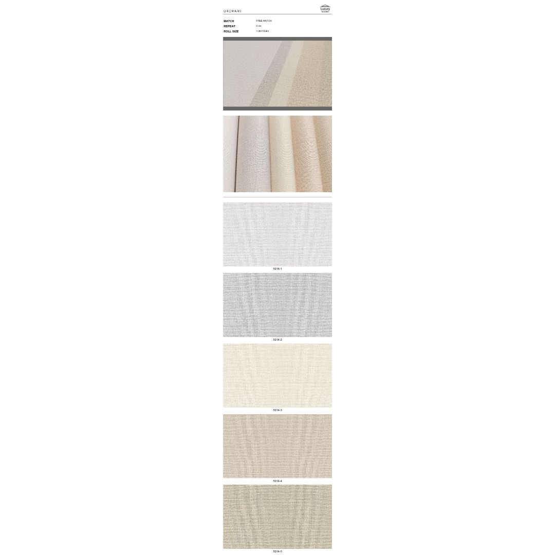 ورق جدران فاخر بتصميم عصري وأنيق اللون: بيج رملي دافئ (Warm Sand Beige