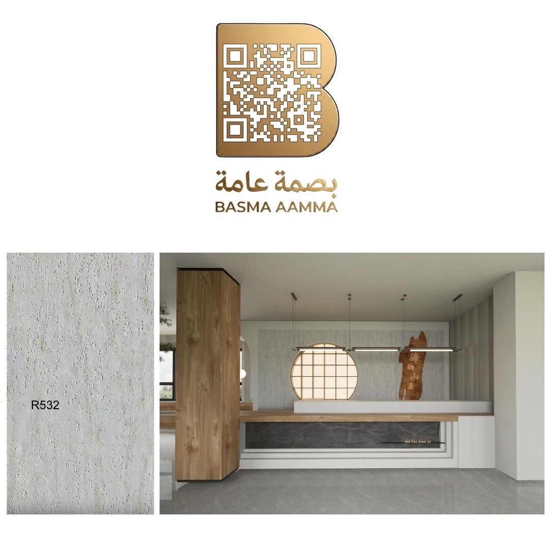 صفائح طين اللون:  بيج عاجي رمادي ناعم (Warm Ivory / Light Greige) .