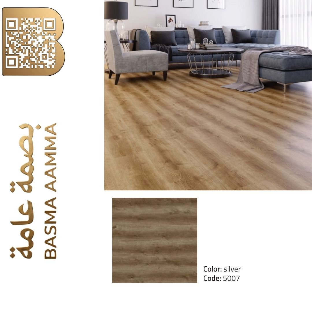 باركيه خشب تركي اللون : بني كراميل دافئ / بلوط ريفي متوسط (Warm Caramel Brown / Medium Rustic Oak)