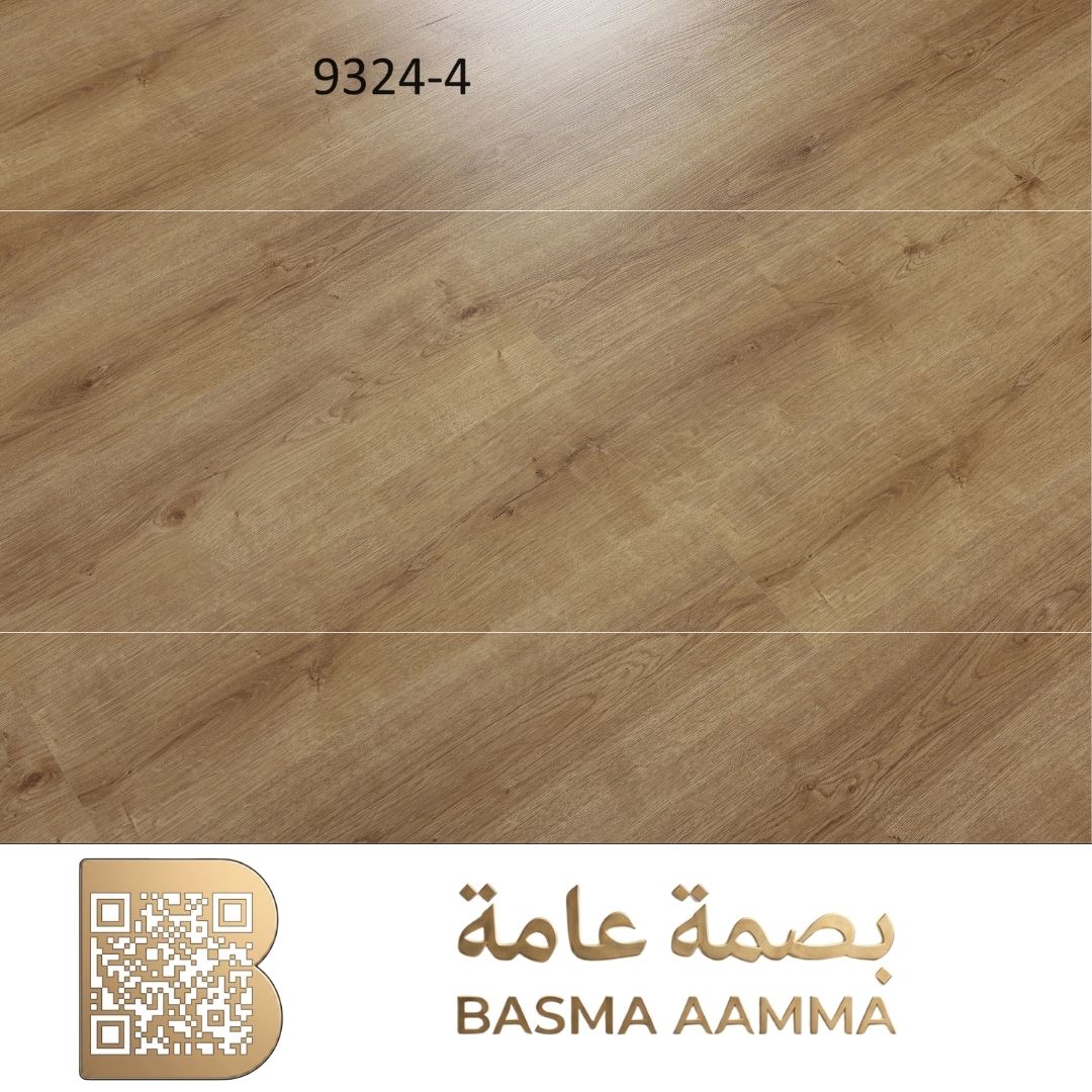 باركيه خشب صيني اللون :بني عسلي دافئ / بلوط ذهبي طبيعي (Warm Honey Brown / Golden Oak).