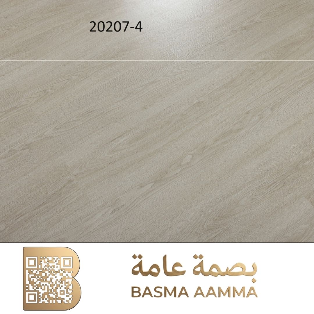 باركيه خشب صيني اللون :اللونية: بيج رمادي فاتح ناعم / خشب البلوط الرمادي الفاتح (Light Greige / Ash Oak)