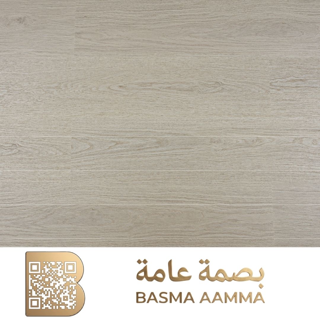 باركيه خشب صيني اللون :رمادي مصفر هادئ / بلوط رمادي طبيعي فاتح (Light Sandy Grey / Natural Ash Oak)