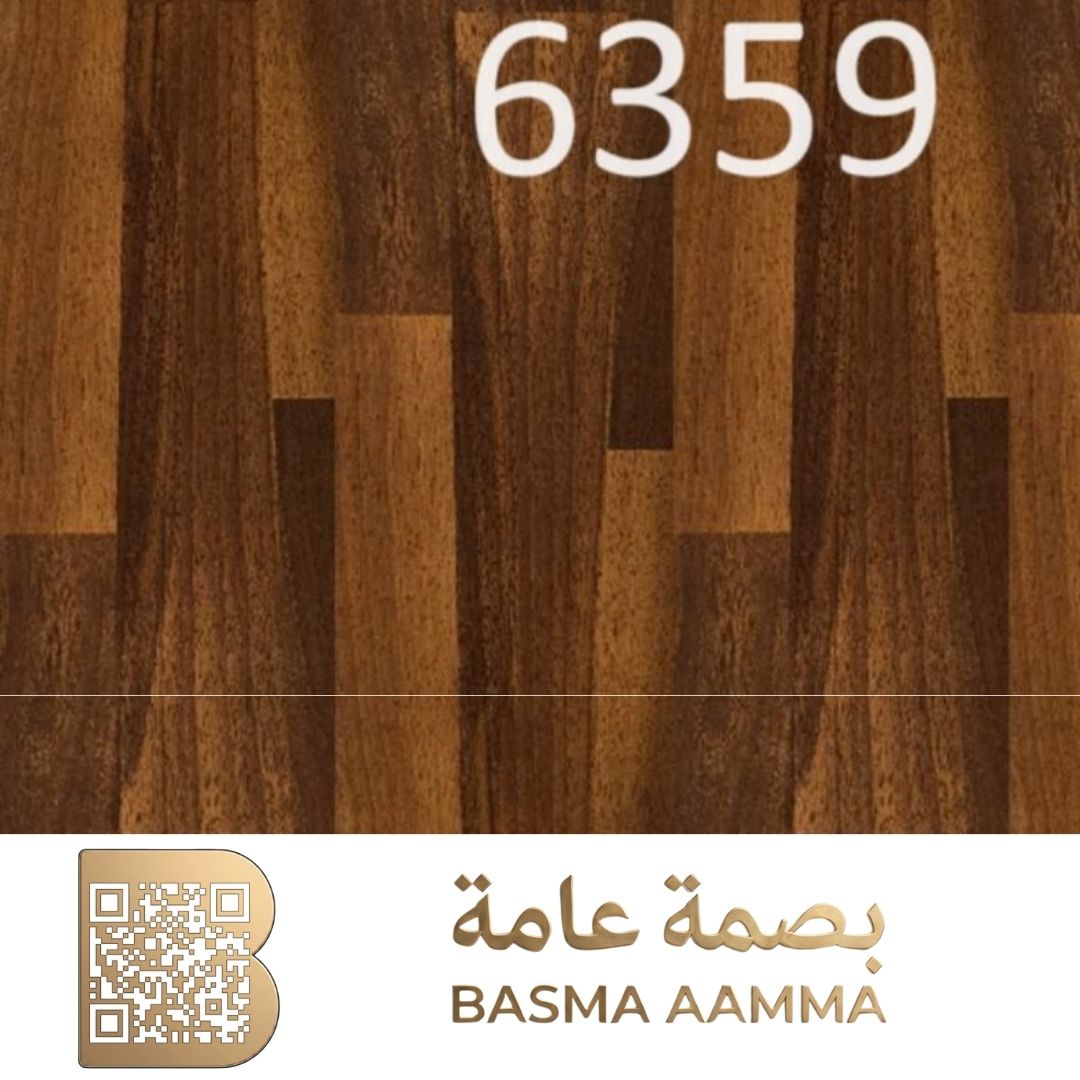 باركيه خشب صيني اللون : بني عسلي داكن متباين / خشب التيك الاستوائي (Teak / Striped Honey Brown).